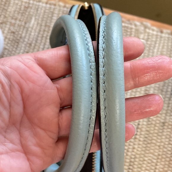 Kate Spade domed satchel in pale aqua - Picture 7 of 13